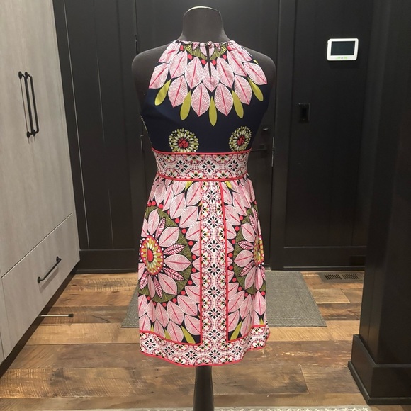 🌺 Maggy London Halter Floral Dress – Size 6 (Y2K) - Picture 2 of 3